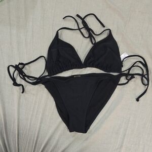 Old Navy Classic Black Bikini Set